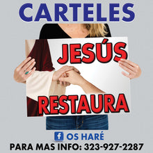 Load image into Gallery viewer, Carteles para Evangelizar 24"x18" - ($17 c/u si lleva 10 piezas)