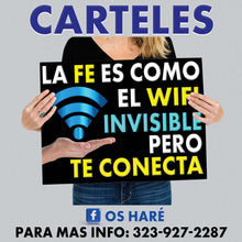 Load image into Gallery viewer, Carteles para Evangelizar 24"x18" - ($17 c/u si lleva 10 piezas)