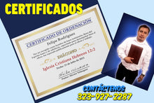 Load image into Gallery viewer, Certificados - Certificates