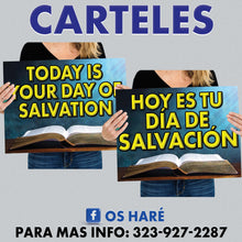 Load image into Gallery viewer, Carteles para Evangelizar 24"x18" - ($17 c/u si lleva 10 piezas)