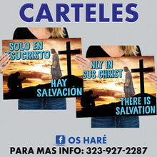 Load image into Gallery viewer, Carteles para Evangelizar 24"x18" - ($17 c/u si lleva 10 piezas)