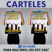 Load image into Gallery viewer, Carteles para Evangelizar 24"x18" - ($17 c/u si lleva 10 piezas)
