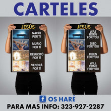Load image into Gallery viewer, Carteles para Evangelizar 24"x18" - ($17 c/u si lleva 10 piezas)