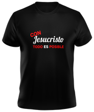 Load image into Gallery viewer, Playeras con mensaje Cristianos