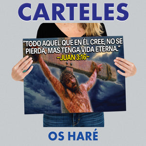 Carteles para Evangelizar 24"x18" - si lleva 6, a $17 c/u