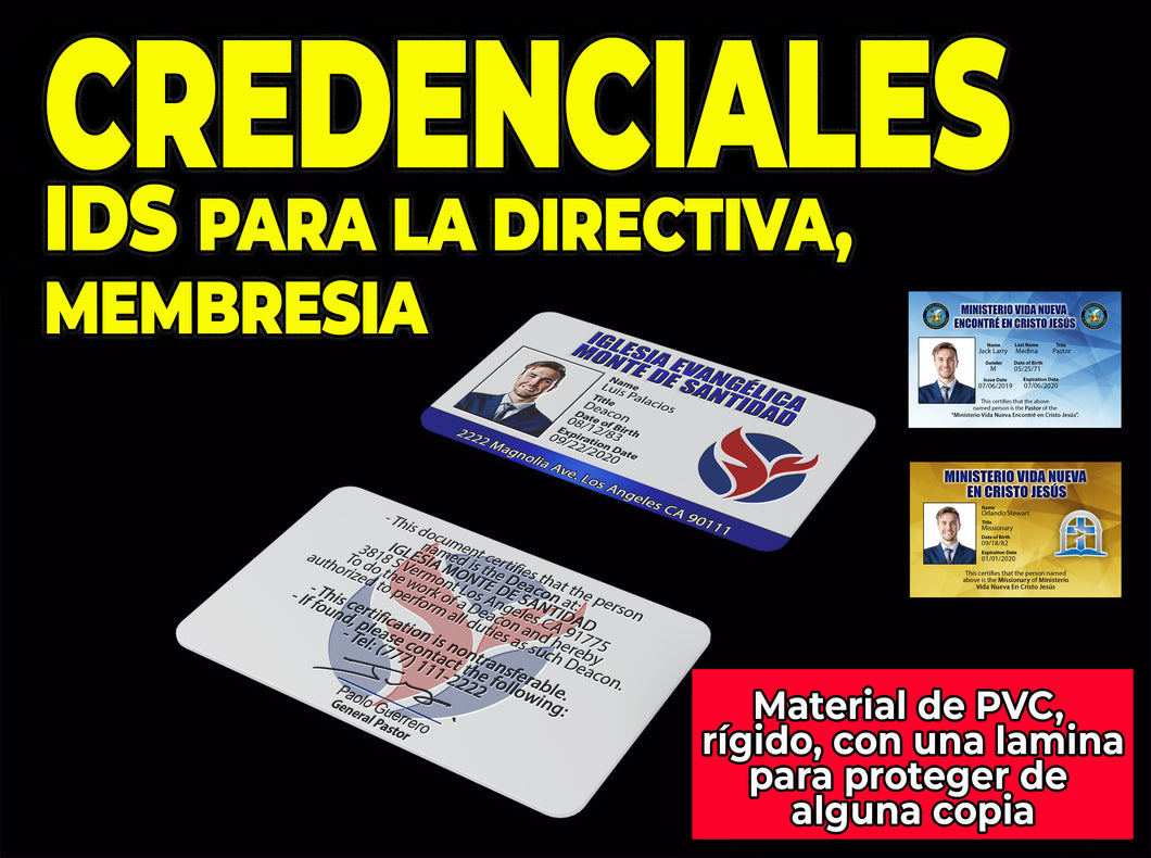 Credenciales - ID's