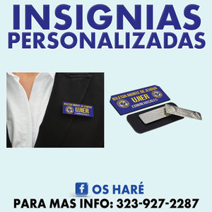 Badge - Plaquetas - Insignias - Personalizadas