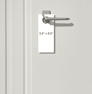 Door Hangers - 8.5 x 3.5 - Gloss Cover