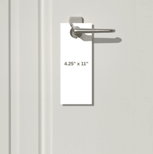 Load image into Gallery viewer, Door Hangers - 8.5 x 3.5 - Gloss Cover
