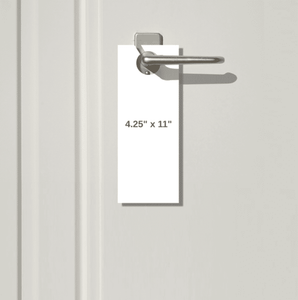 Door Hangers - 8.5 x 3.5 - Gloss Cover