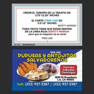 Tarjetas Personales - Business Card