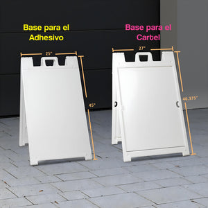 Letrero De Piso Personalizados - A-frame