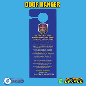 Door Hangers - 8.5 x 3.5 - Gloss Cover