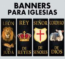 Load image into Gallery viewer, Banner para iglesia a $29.50
