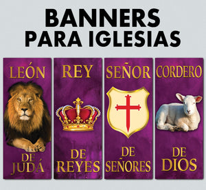 Banner para iglesia a $29.50