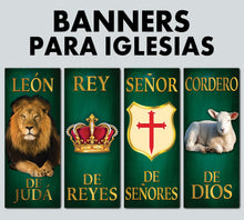 Load image into Gallery viewer, Banner para iglesia a $29.50
