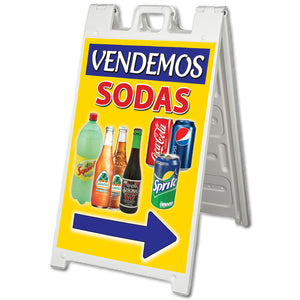 Letrero De Piso Personalizados - A-frame